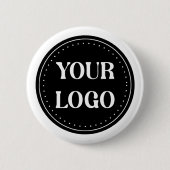 Aangepaste bruiloft, Elegant, Jubileum geschenken Ronde Button 5,7 Cm (Voorkant)