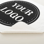 Aangepaste bruiloft, Elegant, Jubileum geschenken Sherpa Deken (3/4)