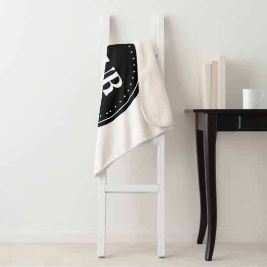 Aangepaste bruiloft, Elegant, Jubileum geschenken Sherpa Deken (In situ)