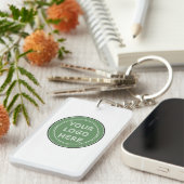 Aangepaste bruiloft, Elegant, Jubileum geschenken Sleutelhanger (Voorkant Rechts)