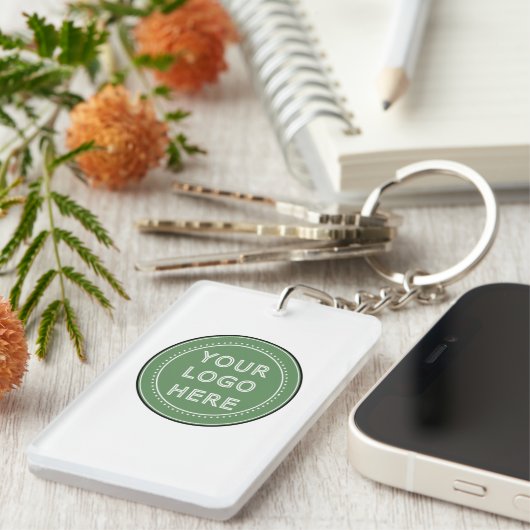 Aangepaste bruiloft, Elegant, Jubileum geschenken Sleutelhanger (Voorkant Rechts)