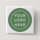 Aangepaste bruiloft, Elegant, Jubileum geschenken Vierkante Button 5,1 Cm (Voorkant)