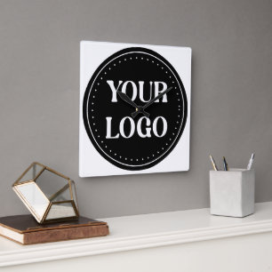 Aangepaste bruiloft, Elegant, Jubileum geschenken Vierkante Klok