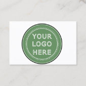 Aangepaste bruiloft, Elegant, Jubileum geschenken Visitekaartje (Voorkant)