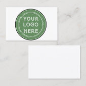 Aangepaste bruiloft, Elegant, Jubileum geschenken Visitekaartje (Voorkant / Achterkant)