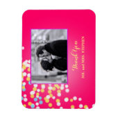 Aangepaste bruiloft Favor Bedankt Foto Magnet Magneet (Verticaal)