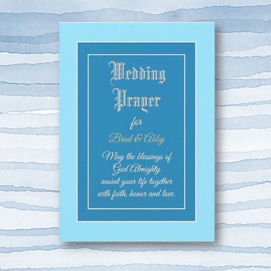 Aangepaste  bruiloft feestdagen kaart