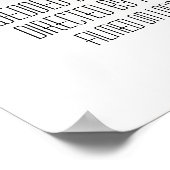 Aangepaste bruiloft Film Poster Fotosjabloon (Hoek)