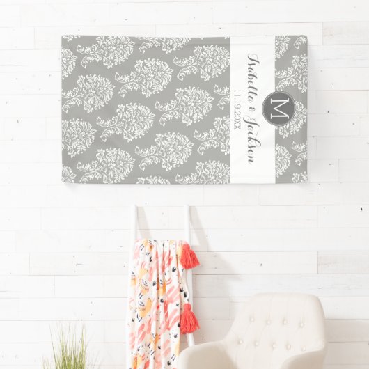 Aangepaste bruiloft foto-achtergrondvideo Groom Mo Spandoek (Insitu)