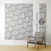 Aangepaste bruiloft foto-achtergrondvideo Groom Mo Wandkleed (In Situ (horizontaal))