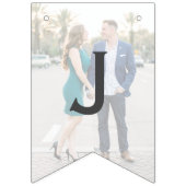 Aangepaste bruiloft foto Bunting vlaggen Vlaggetjes (Tweede vlag)