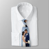 Aangepaste bruiloft foto collage stropdas (Gebonden)