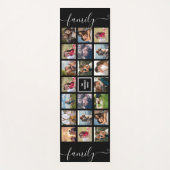 Aangepaste bruiloft foto Collage Yoga Mat (Voorkant)