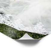 Aangepaste bruiloft foto perfect poster (Hoek)