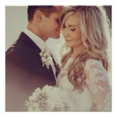 Aangepaste bruiloft foto Speciaal afdrukken (Voorkant)