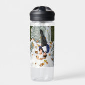 Aangepaste bruiloft foto waterfles (Voorkant)