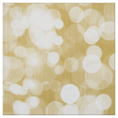 Aangepaste bruiloft foto's Mr & Mrs Gold Bokeh Stof (Swatch)