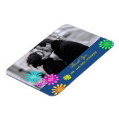 Aangepaste bruiloft gunst dank u foto magneten (Linkerzijde)