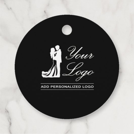 Aangepaste bruiloft idee gepersonaliseerde foto on bedankjes labels (Achterkant)