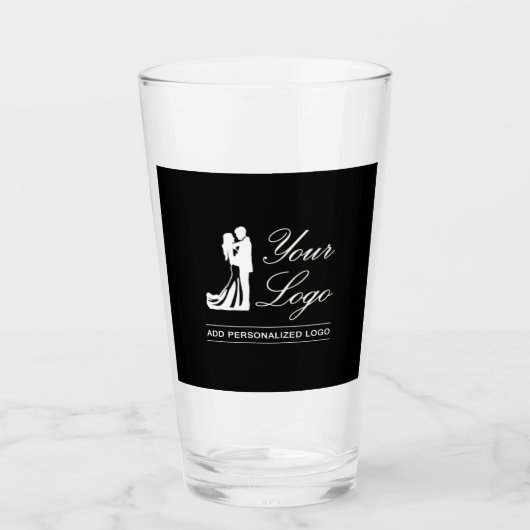 Aangepaste bruiloft idee gepersonaliseerde foto on glas (Voorkant)