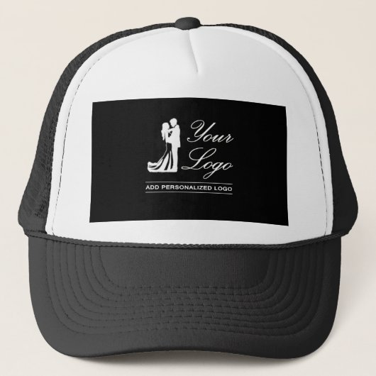 Aangepaste bruiloft idee gepersonaliseerde foto on trucker pet (Voorkant)