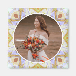 Aangepaste bruiloft Jubileum Herfst Herfst Brown F Magneet