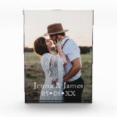 Aangepaste bruiloft Jubileum maken het uniek Fotoblokken (Voorkant)