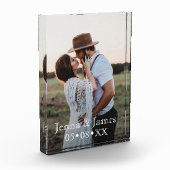 Aangepaste bruiloft Jubileum maken het uniek Fotoblokken (Links)