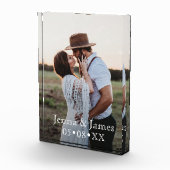 Aangepaste bruiloft Jubileum maken het uniek Fotoblokken (Rechts)