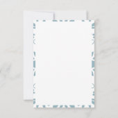 Aangepaste bruiloft kaart (Achterkant)