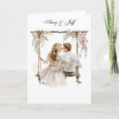 Aangepaste bruiloft Kaart (Voorkant)