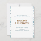 Aangepaste bruiloft kaart (Voorkant)