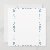 Aangepaste bruiloft kaart (Achterkant)