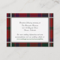 Aangepaste bruiloft-kaart