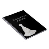 Aangepaste bruiloft-laptop notitieboek (Rechterzijde)