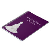 Aangepaste bruiloft-laptop notitieboek (Linkerzijde)