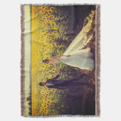 Aangepaste bruiloft met foto-drietand deken (Voorkant Verticaal)