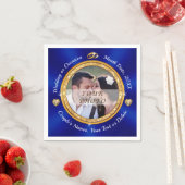 Aangepaste bruiloft Napkins BULK met je FOTO Servet (Insitu)