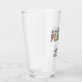 Aangepaste bruiloft planner glas (Rechts)