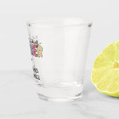 Aangepaste bruiloft planner shot glas (Rechts)