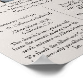 Aangepaste bruiloft poster (Hoek)