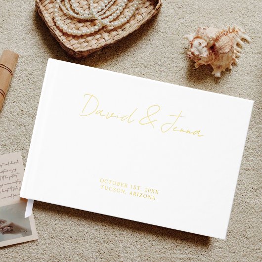 Aangepaste bruiloft receptie Verloving gepersonali Gastenboek