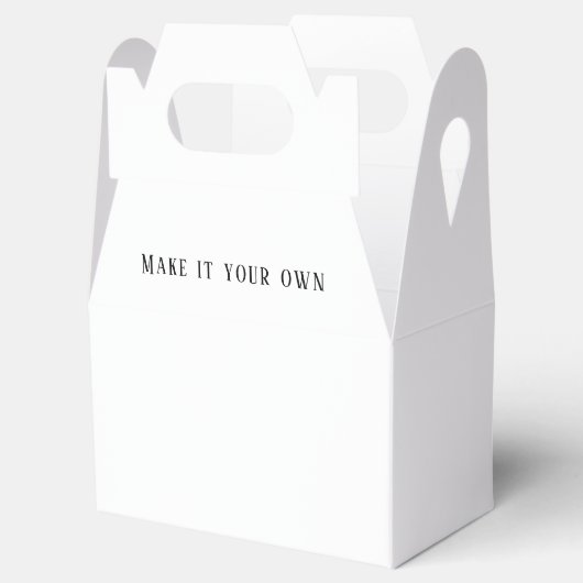 Aangepaste bruiloft Retraite Bedankdoosjes (Geopend)