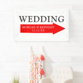 Aangepaste bruiloft richting Banner (Insitu)