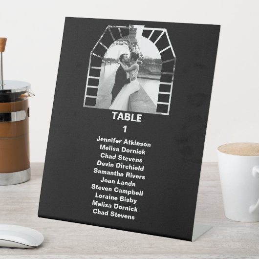 Aangepaste bruiloft schuimbord Poster teken, bruil Reclamebord Met Voetstuk (Insitu)