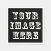 Aangepaste bruiloft servetten (Voorkant)