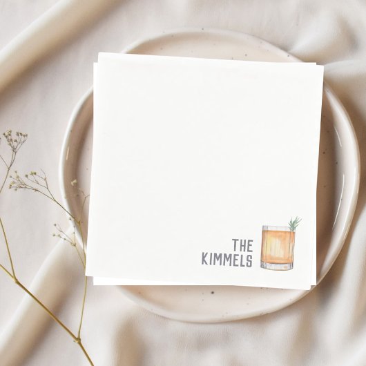 Aangepaste bruiloft servetten schroevendraaier coc