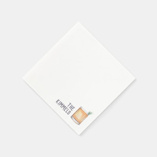 Aangepaste bruiloft servetten schroevendraaier coc (Hoek)