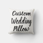 Aangepaste bruiloft Sierkussen Blanco Sjabloon (Voorkant)