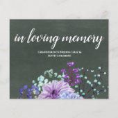 Aangepaste bruiloft Signs Chalkboard Paarse Mint F (Voorkant)